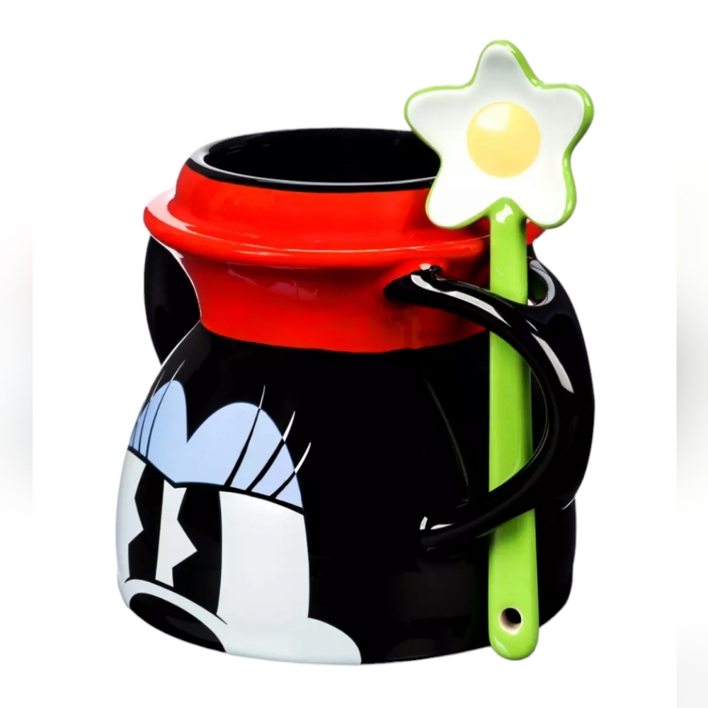 Disney Classic Minnie Mouse Ceramic Mug with Daisy Spoon - Picture 3 of 3